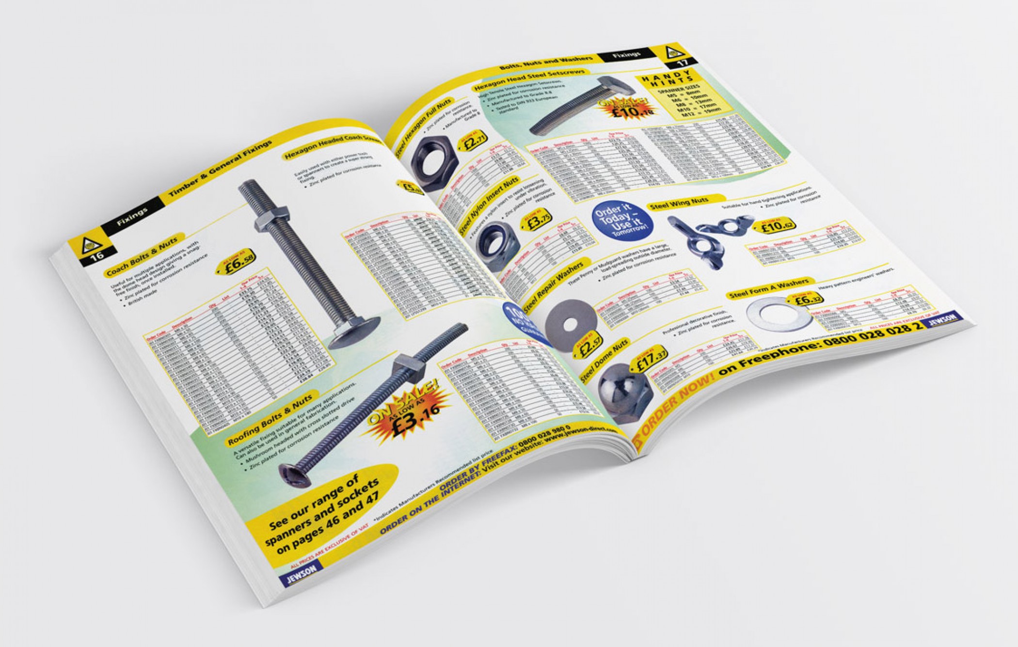 Jewson Thick Catalogue Open